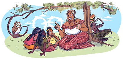 Louise "Miss Lou" Bennett-Coverley's 103rd Birthday